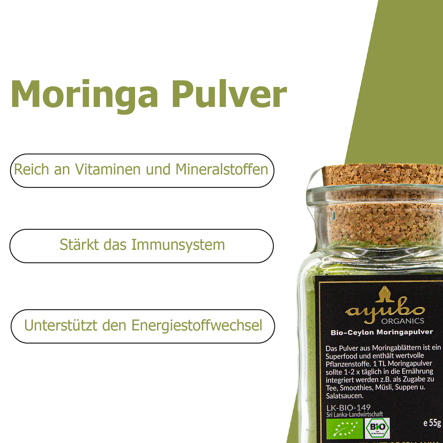 Moringa Pulver