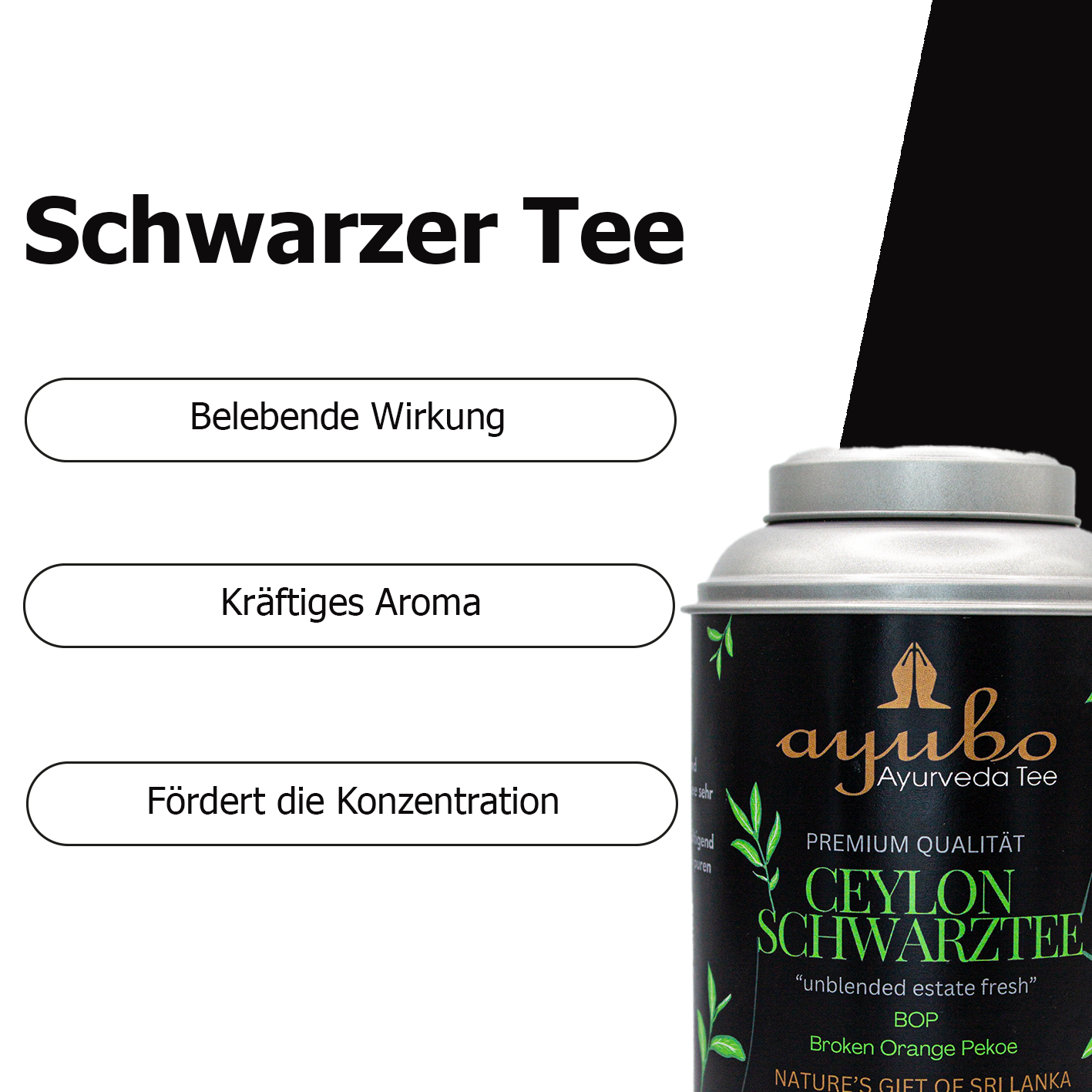 Ceylon Schwarz Tee