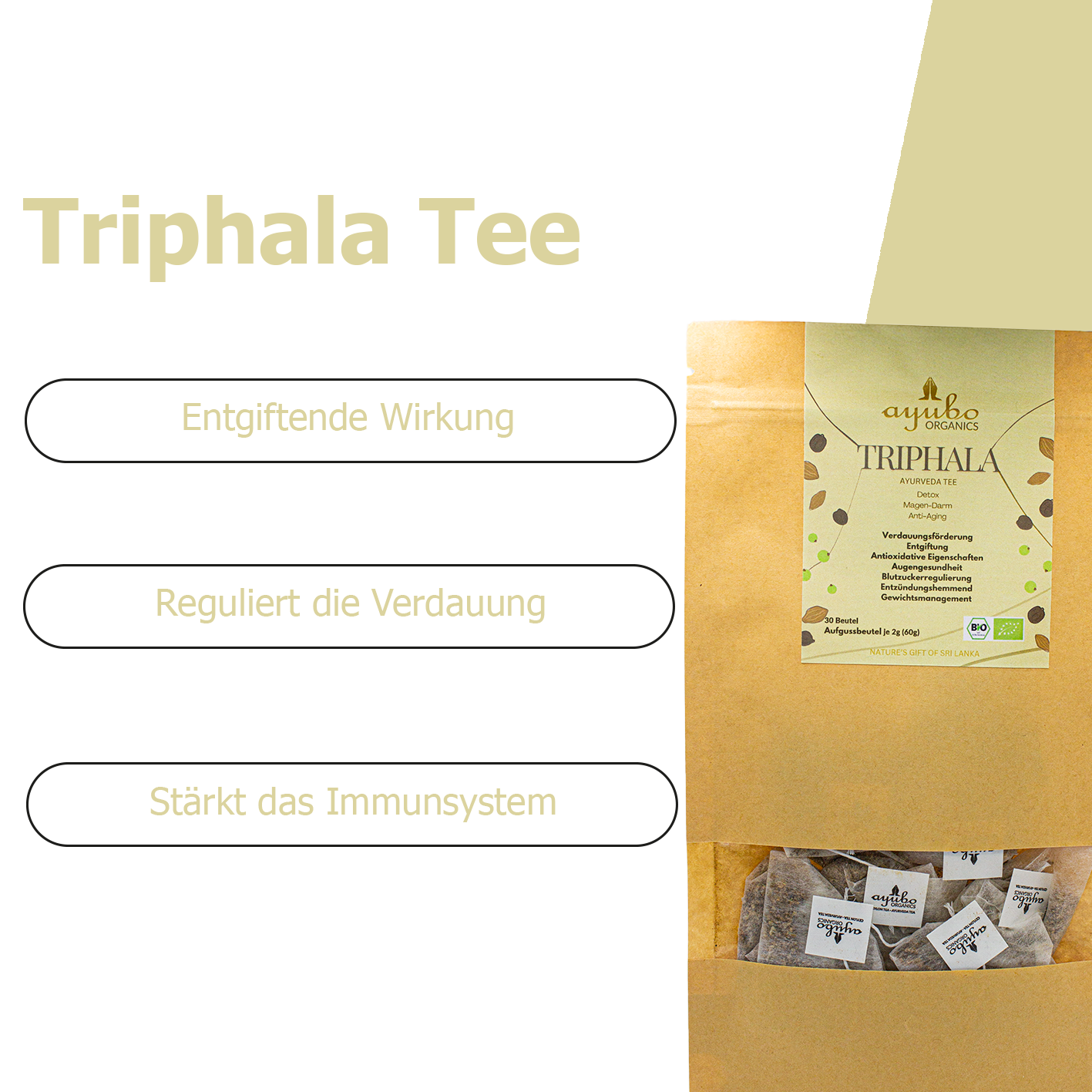 Triphala Tee Tüte